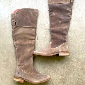 Born Suede Over the Knee Dal Boots